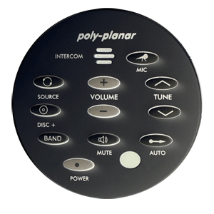 Poly-Planar MRR-7 Wired Remote (Black)