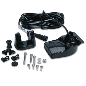 GARMIN 200/50KHZ, 10/40DEG, PLASTIC, TRANSOM MOUNT, DEPTH, TEMP