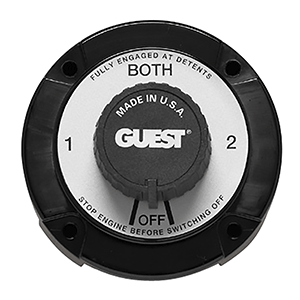 Guest 2111A Heavy Duty Battery Selector Switch Guest 2111A Heavy Duty Battery Selector Switch