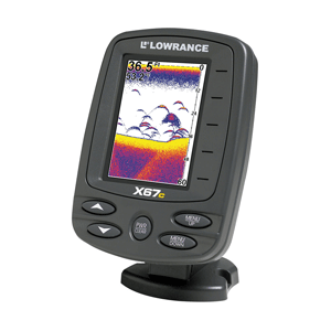 Lowrance X67C Transom Mount Fishfinder