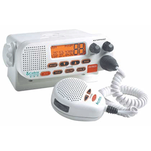 Cobra MR F55 White Fixed Mount VHF Radio Cobra MR F55 White Fixed Mount VHF Radio