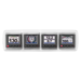 NAVPOD GP241 PRECUT FOR RAYMARINE 4- ST60 (12