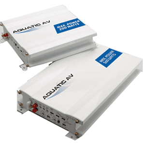 Aquatic 4 Channel, 520 watt Amplifier