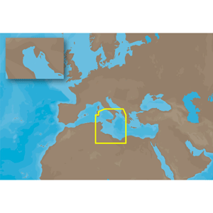C-MAP NT+ EM-C095 - Low Tyrrhenian Tunisia Libia - Furuno FP-Car