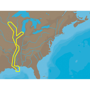C-Map Na-C040 Furuno Fp Format Miss River Delta - St Paul - NAC040FURUNOFP