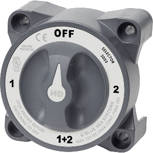 Blue Sea 3003 HD-Series Battery Switch Selector w/Alternator Fie