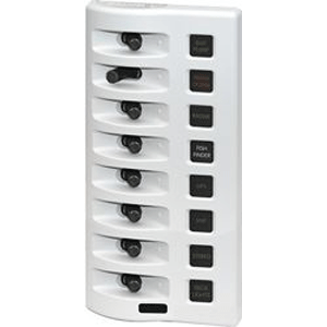 Blue Sea 4318 WeatherDeck Water Resistant Fuse Panel - 8 Positio