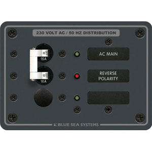 Blue Sea 8129 AC Main + Branch A-Series Toggle Circuit Breaker P