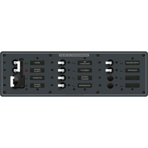 Blue Sea 8559 AC Toggle Source Selector (230V) - 2 Sources + 8 P