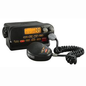 Cobra Black MR F55B Fixed Mount VHF Radio Cobra Black MR F55B Fixed Mount VHF Radio