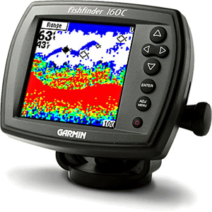 Garmin FF160c, Color Fishfinder with Transom Mount Transducer