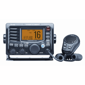 Icom IC - M504 Black Submersible PLUS Marine VHF with Class D DS