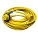 CHARLES 30 AMP 125 VOLT 35  FOOT CABLE CORD SET YELLOW