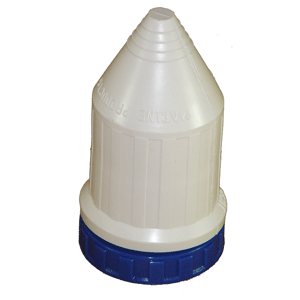Charles 50 Amp Cover and Ring - White/Blue