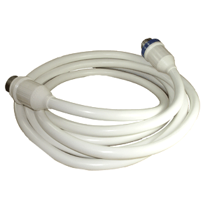 Charles 100 Amp 50' Cord Set - White - 125/150V