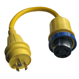 Charles 50 Amp, 125/250V to 30 Amp 125V Straight