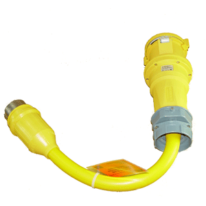 Charles 100 Amp to 50 Amp 125/250V Straight Adapter