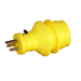 CHARLES 30 AMP TO 15 AMP 125  VOLT HAND ADAPTER YELLOW