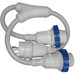 CHARLES (2) 30 AMP 125 VOLT  CONNECTORS TO (1) 30 AMP 125