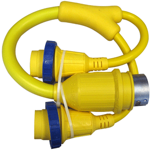 Charles (2) 30 Amp 125V Connectors to (1) 50 Amp 125