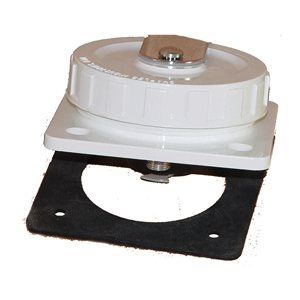 Charles Phone/TV Inlet - White Threaded Cover