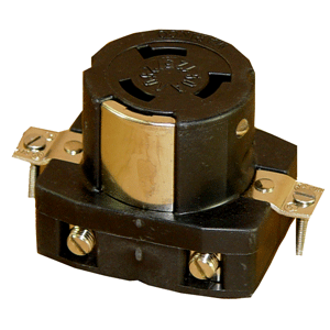 Charles 50 Amp, 125/250V Receptacle NEMA L5-50R