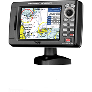 Standard CP180I Chartplotter w/Internal GPS Antenna