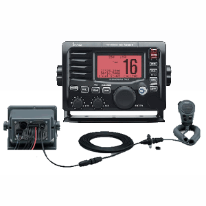 Icom IC - M504 Black Submersible PLUS Marine VHF with Class D DS