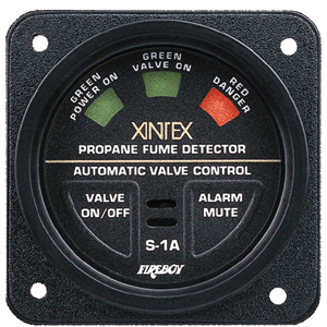 Xintex S-1A 2" Square Bezel Propane Detector w/ Plug-In Sensor a