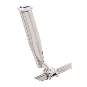 C.E. Smith 2-Way, Top Mount, Silver, Rod Holder