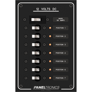 Paneltronics Premier DC 7 Position Breaker Panel w/ Main