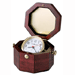HOWARD MILLER CHRONOMETER CAPTAIN'S ALARM CLOCK CHERRY
