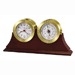 HOWARD MILLER SOUTH HARBOR SET CAPTAIN'S CLOCK AND BAROMETER