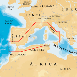 Navionics Platinum 32P - Mediterranean West - CF Card