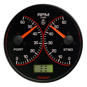 Floscan Twinscan 0-8000 Tachometer