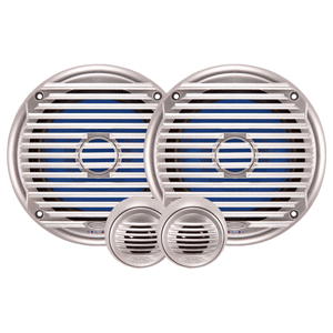 Jensen MSX60SCS 6.5" Silver Component Speaker Set