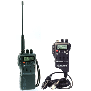 Midland 75-822 40 Channel Handheld CB w/Mobile Converter Kit Midland 75-822 40 Channel Handheld CB w/Mobile Converter Kit