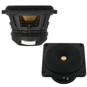 DC GOLD N4C BLACK CLASSIC 4" 4 OHM 80W CONTINUOUS 300W MAX