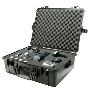 Pelican 1600 Case w/ Foam - Black