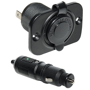 Blue Sea 1015 12V DC Plug and Dash Socket (1010 and 1011)