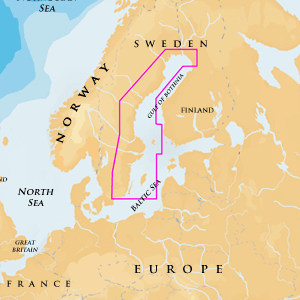 Navionics Platinum 13P - Sweden East Coast - SD Card
