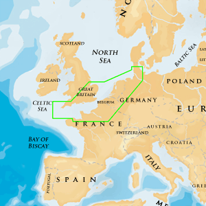 Navionics Platinum 25P - UK South-Hamburg - SD Card