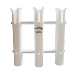 DEEP BLUE MARINE POLY ROD  HOLDER W/ PLIERS HOLDER 3 RODS