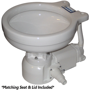 Raritan Sea Era Marine Size Electric Toilet - Integral Pump - St