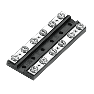 Paneltronics Dual Bus Bar - Tin Plated Brass - 6 Position