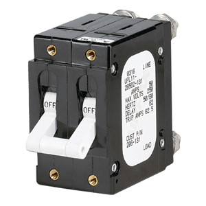 Paneltronics 'C' Frame Magnetic Circuit Breaker - CE - 30A - Double Pole - White