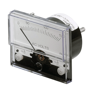 Paneltronics Analog AC Ammeter - 0-50ACA - 2-1/2"