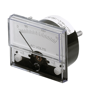 Paneltronics Analog AC Ammeter - 0-50ACA - 1-1/2"