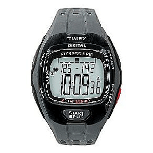 Timex Zone Trainer Digital Heart Rate Monitor Gray/Black Watch