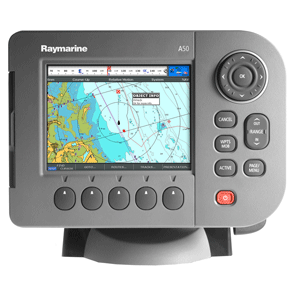 RAYMARINE A50 5" CHARTPLOTTER PRELOADED US COASTAL CHARTS